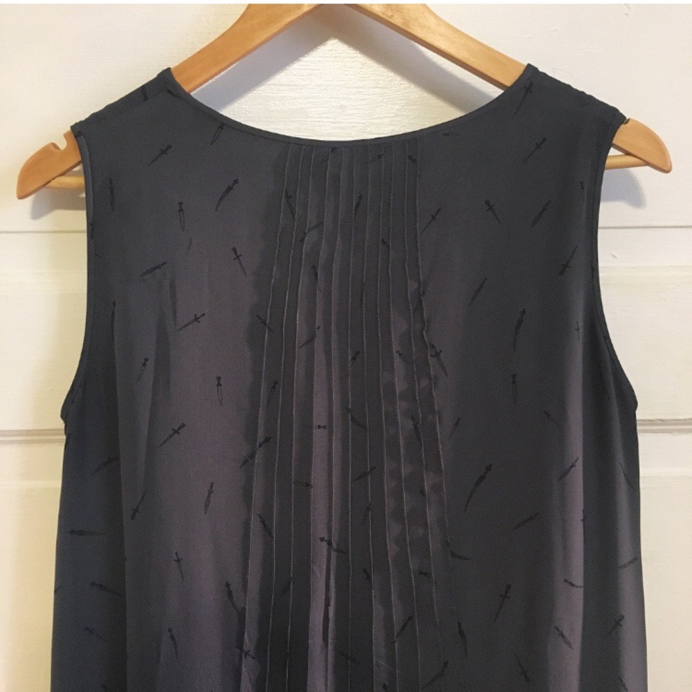 Rag & Bone Dagger Print Shift Dress, size S